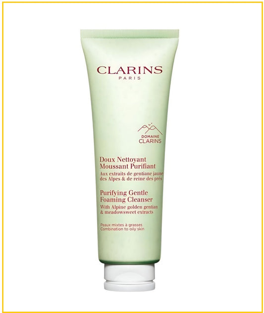 CLARINS 嬌韻詩羅望子綠色潔面乳 PURIFYING GENTLE FOAMING CLEANSER 125ML