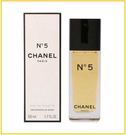CHANEL 香奈兒五號淡香水 N°5 N5 VAPORISATEUR NON RECHARGEABLE EDT 50ML