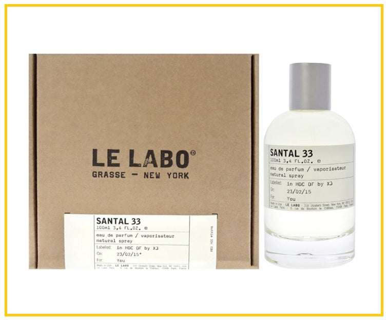 LE LABO 實驗室香水33號香水 SANTAL 33 EAU DE PARFUM 30ML / 50ML / 100ML