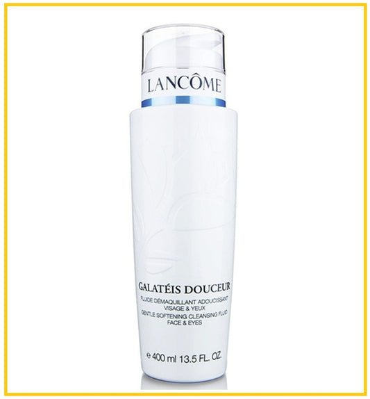LANCOME 蘭蔻白蓮花清瀅藍色潔面卸妝乳 GALATEIS DOUCEUR BLUE 400ML