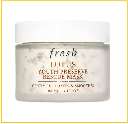 FRESH 馥蕾詩蓮花面膜 LOTUS YOUTH PRESERVE RESCUE MASK 100ML