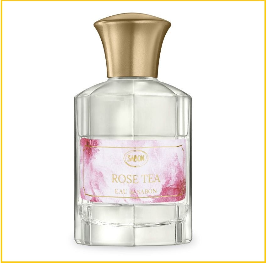 SABON 玫瑰茶淡香香水 EAU DE SABON ROSE TEA 80ML
