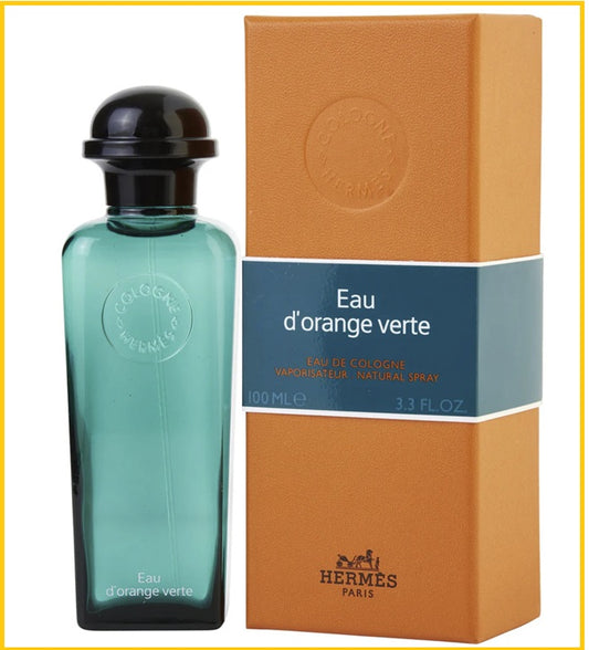 HERMES 愛馬仕橘綠之泉古龍香水 D'ORANGE VERTE EAU DE COLOGNE 100ML