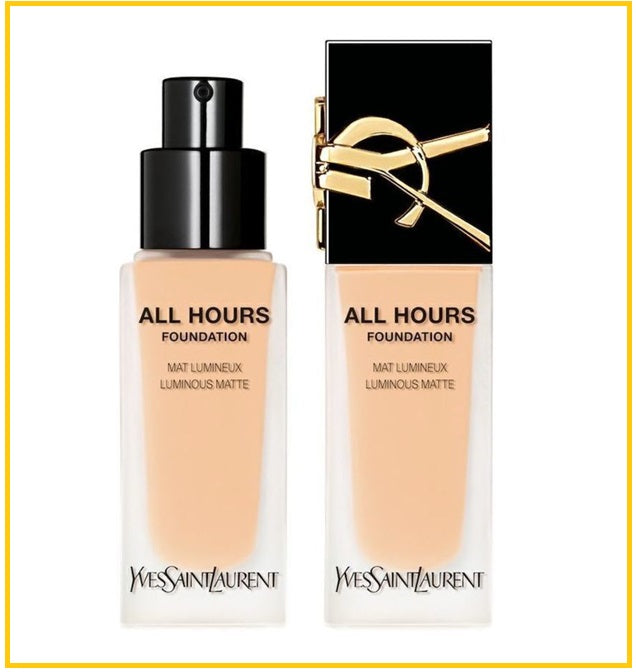 YVES SAINT LAURENT 聖羅蘭恆時輕透霧光粉底液 YSL ALL HOURS FOUNDATION SPF39 #LC1 / #LN1 / #DW6 / #LC4 / #LN7 / #MN1 / #MN7 25ML
