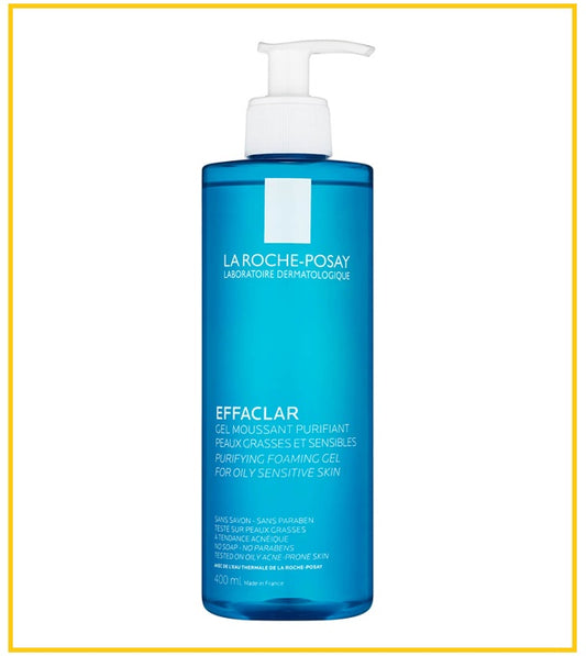 LA ROCHE POSAY 理膚泉清痘淨膚舒緩潔面啫喱 EFFACLAR GEL MOUSSANT PURIFIANT 400ML