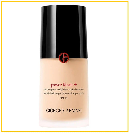 GIORGIO ARMANI 阿瑪尼權力粉底液 POWER FABRIC + LONGWEAR HIGH COVERAGE FOUNDATION #1.5 30ML