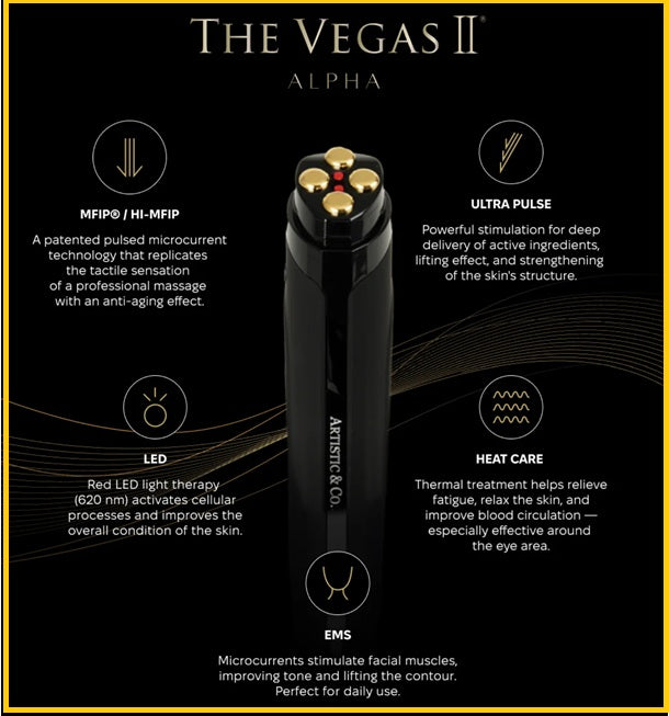 ARTISTIC &amp; CO MISS ARRIVO THE VEGAS Ⅱ Multifunctional Facial Beauty Device
