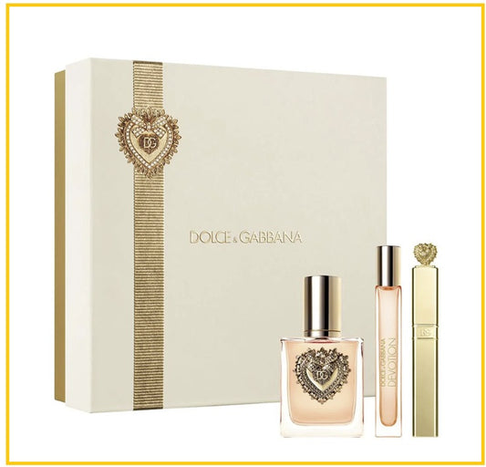 DOLCE & GABBANA 杜嘉班納摯愛香水睫毛膏套裝 DEVOTION GIFT DUO SET SET (EDP 50ML + MASCARA 8ML + EDP 10ML)