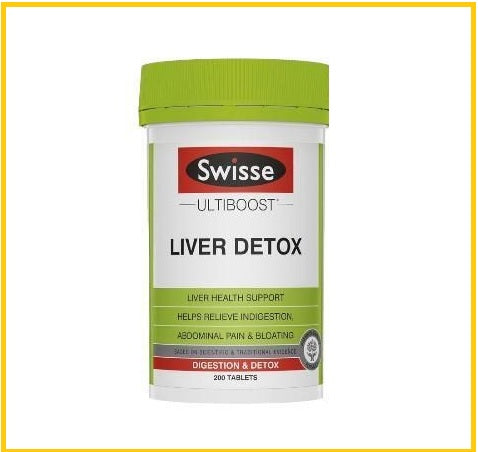 SWISSE 斯維詩子護肝片200粒 ULTIBOOST LIVER DETOX 200 TABLETS