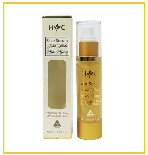 HEALTHY CARE 澳洲羊胎素精華 ANTI-AGEING GOLD FLAKE FACE SERUM 50ML