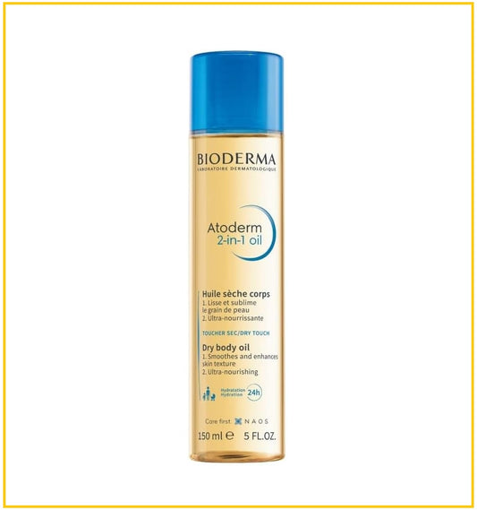 BIODERMA 貝德瑪賦妍多效滋養精華油 ATODERM 2-IN-1 OIL DRY BODY OIL 150ML