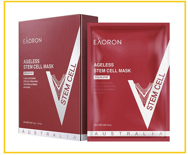 EAORON 修顏紅色面膜 AGELESS TIGHTENING MASK 25ML X5
