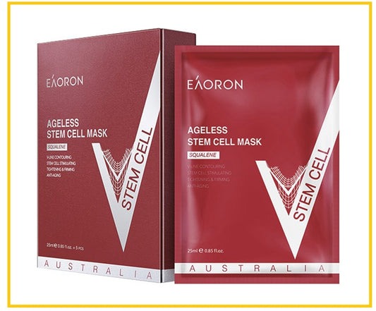 EAORON 修顏紅色面膜 AGELESS TIGHTENING MASK 25ML X5