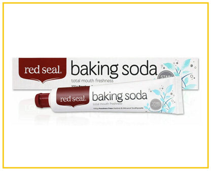 RED SEAL Natural Herbal Toothpaste #NATURAL / #PROPOLIS / #BAKING SODA 100G