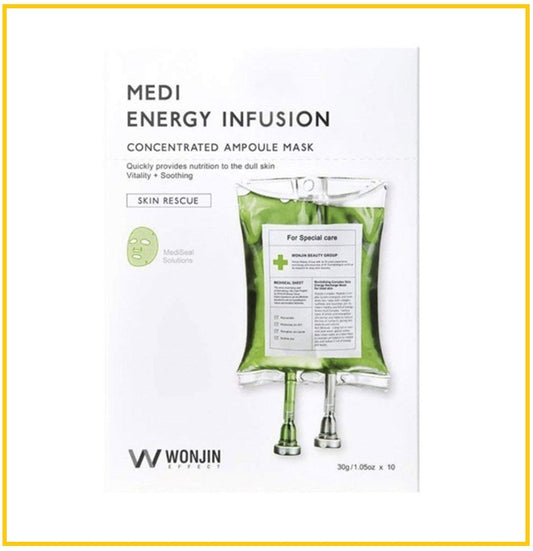 WONJIN 原辰植物細胞復顔面膜10片裝 EFFECT EDEL REJUVENATION CONCENTRATED ESSENCE MASK 10 SHEETS