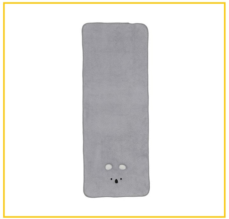 CARARI MOR 卡通動物造型高吸水幹髪毛巾 ABSORBENT ANIMAL FACE TOWEL #WHITE BEAR / #PINK RABBIT / #GRAY KOALA