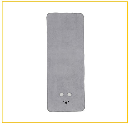 CARARI MOR 卡通動物造型高吸水幹髪毛巾 ABSORBENT ANIMAL FACE TOWEL #WHITE BEAR / #PINK RABBIT / #GRAY KOALA