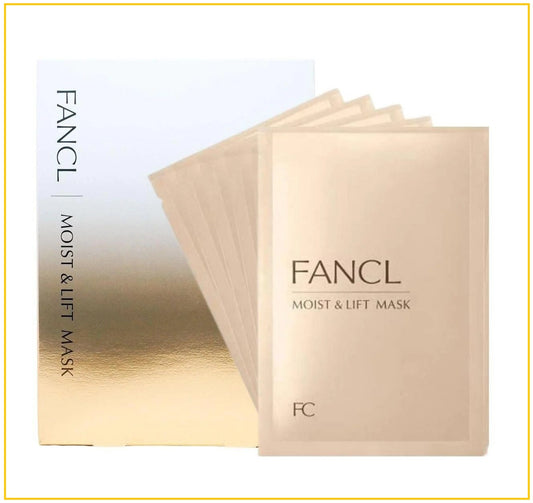 FANCL 芳珂膠原蛋白緊緻面膜6片 GOLD MOIST & LIFT MASK 28ML X 6