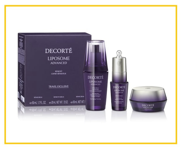 DECORTE 黛珂小紫瓶保濕賦活套裝 LIPOSOME ADVANCED REPAIR DUO SET