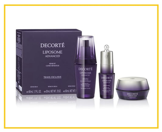 DECORTE 黛珂小紫瓶保濕賦活套裝 LIPOSOME ADVANCED REPAIR DUO SET