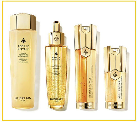 GUERLAIN 嬌蘭帝皇蜂姿禦齡護膚四部曲套裝 ABEILLE ROYALE AGE-DEFYING QUADRILOGY DUO SET