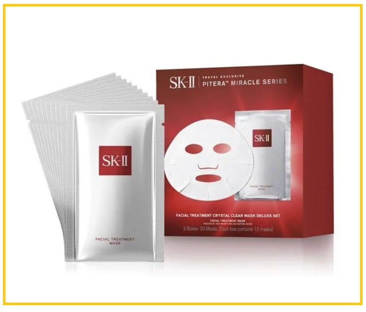 SK-II 護膚面膜兩盒套裝 SK2 FACIAL TREATMENT MASK BOXES DUO SET 20PCS
