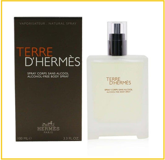 HERMES 愛馬仕愛馬仕無酒精身體噴霧 TERRE D' HERMES MEN ALCOHOL FREE BODY SPRAY 100ML