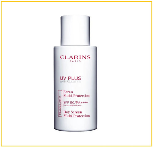 CLARINS 嬌韻詩抗污染透白防曬霜 UV PLUS DAY SCREEN MULTI-PROTECTION #TRANSLUCENT SPF50 PA++++ 50ML