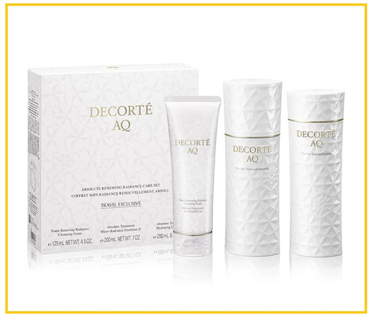 DECORTE 黛珂舒活凝光滋潤三件套裝 AQ ABSOLUTE RENEWING RADIANCE CARE DUO SET