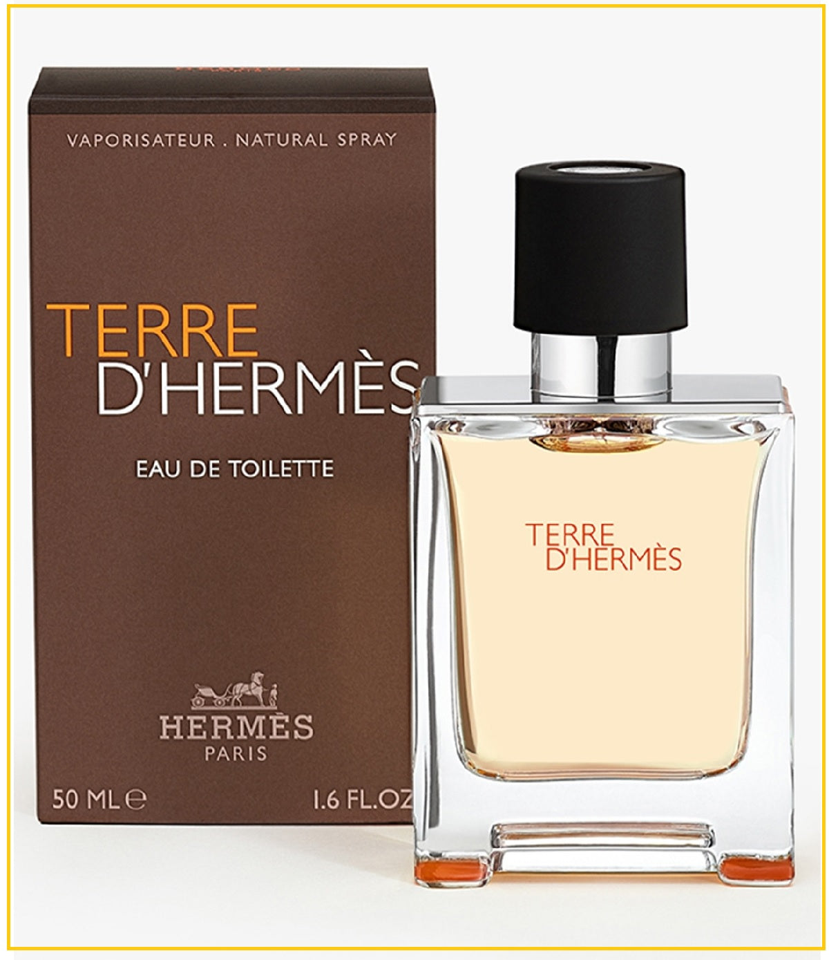 HERMES 愛馬仕大地男士淡香水 TERRE D'HERMES EAU DE TOILETTE SPRAY 50ML / 100ML / 200ML