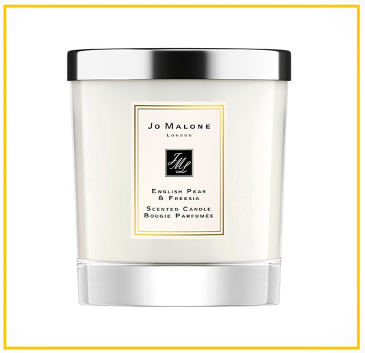 JO MALONE 祖馬龍英國梨與小蒼蘭香氛蠟燭 ENGLISH PEAR & FREESIA HOME CANDLE 200G