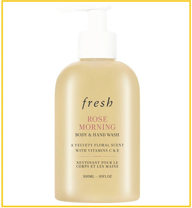 FRESH 馥蕾詩晨露玫瑰香身體及手部清潔露 ROSE MORNING BODY & HAND WASH 300ML