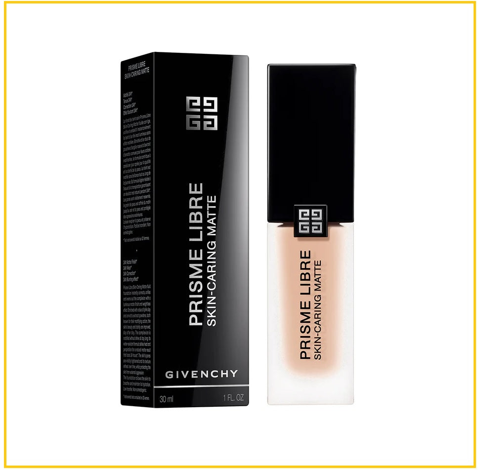 GIVENCHY 紀梵希柔霧啞光粉底液 PRISME LIBRE SKIN CARING MATTE FOUNDATION #1-C105 / #1-N80 / #1-N95 30ML