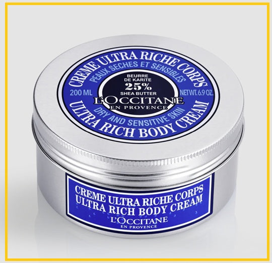 L'OCCITANE 歐舒丹乳木果身體乳(25%滋潤型) LOCCITANE SHEA BUTTER ULTRA RICH BODY CREAM 200ML