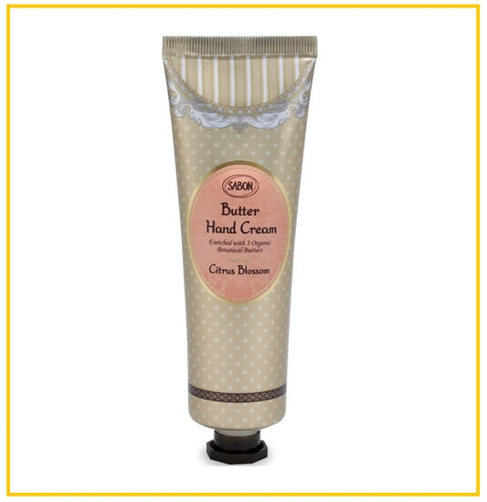 SABON 淡雅橙花乳木果深層護理潤手霜 BUTTER HAND CREAM CITRUS BLOSSOM 75ML