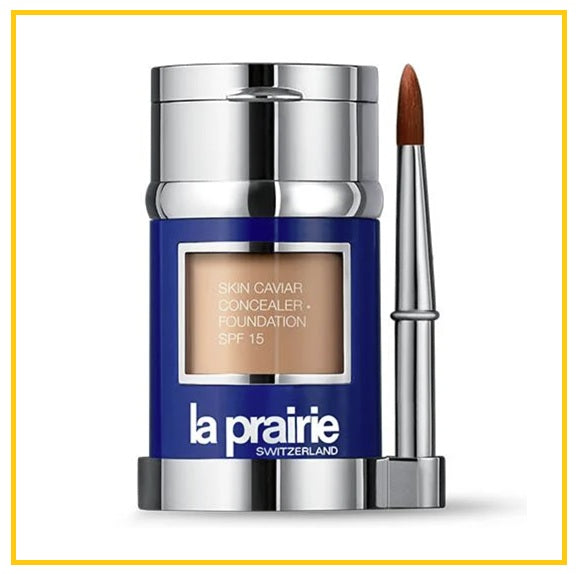 LA PRAIRIE 萊珀妮魚子精華緊緻修護粉底液 SKIN CAVIAR CONCEALER FOUNDATION SPF 15 #NC-05 / #N-10 / #NC-10 / #N-05 30ML