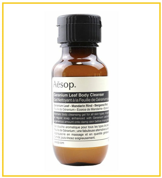 AESOP 伊索天竺葵葉沐浴露 GERANIUM LEAF BODY CLEANSER 50ML