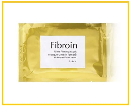 FIBROIN 泰國蠶絲蛋白玻尿酸面膜10片 (金色抗皺淡斑) ULTRA FIRMING MASK GOLD (ANTI WRINKLE AND LIGHT SPOTS) 10PCS