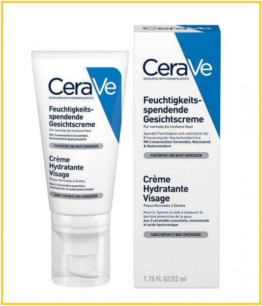 CERAVE 適樂膚保濕乳面霜 CREME VISAGE JOUR 52ML