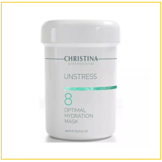 CHRISTINA 科蘊蘭臻萃瑩潤煥採面膜 UN STEP 8 OPTIMAL HYDRATION MASK 250ML