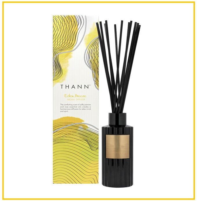 THANN 庭潤伊甸園天然藤枝香薰 EDEN BREEZE AROMA DIFFUSER GREEK BOTTLE 150ML