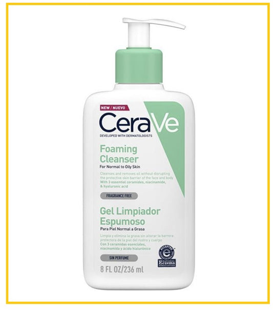 CERAVE 適樂膚泡沫潔顏乳 GEL MOUSSANT 236ML