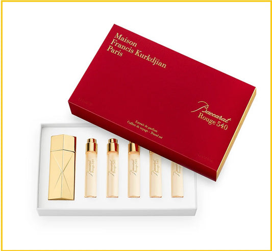 MAISON FRANCIS KURKDJIAN 庫爾吉安百家樂晶紅540旅行五支香精香水套裝 MFK BACCARAT ROUGE 540 EXTRAIT TRAVEL SET 11ML X5