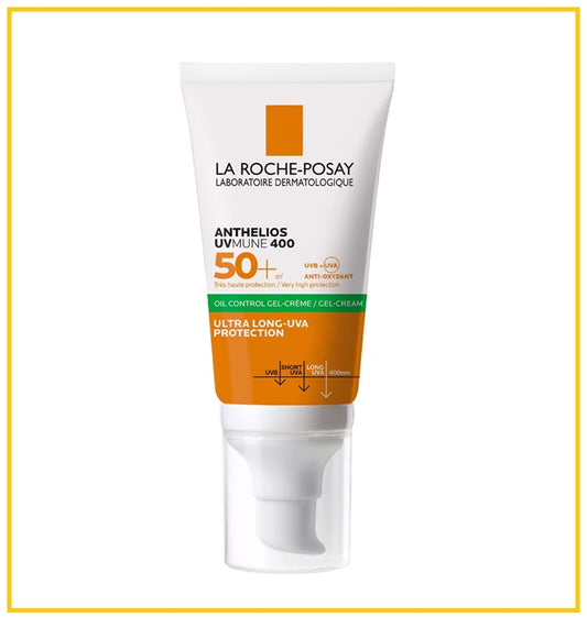 LA ROCHE POSAY 理膚泉綠標輕盈防曬霜 ANTHELIOS GEL CREME DRY TOUCH SPF50+ 50ML