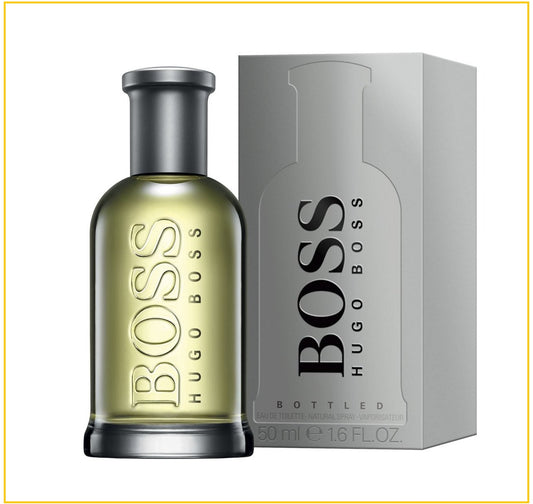 HUGO BOSS 雨果博斯自信男性淡香水 BOTTLED EDT 50ML