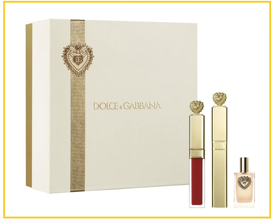DOLCE & GABBANA 杜嘉班納摯愛香水睫毛膏唇釉套裝 DEVOTION GIFT DUO SET (EDP 5ML + MASCARA 8ML + LIQUID LIP 5ML)