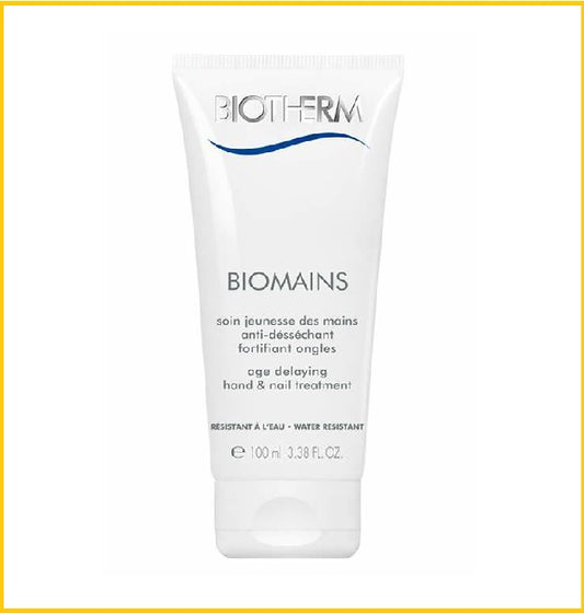 BIOTHERM BIOMAINS HAND AND NAIL TREATMENT 100ML 新活泉嫩手霜 (特大裝)