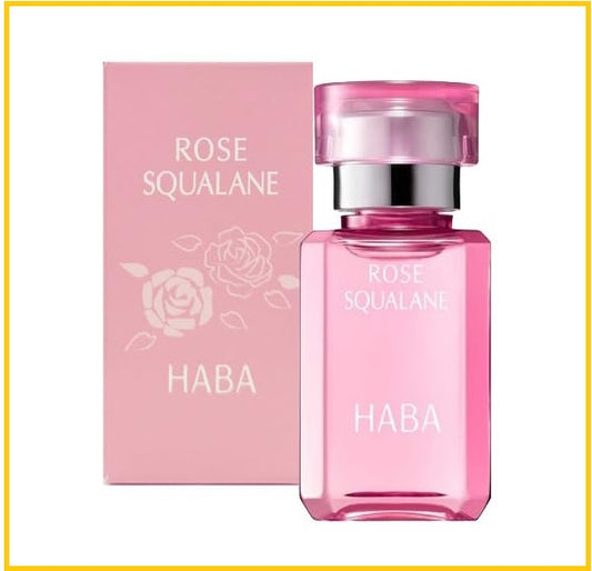 HABA 鯊烯玫瑰保濕滋潤肌膚保養油 ROSE SQUALANE 15ML / 30ML