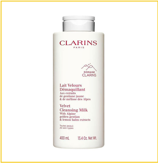 CLARINS 嬌韻詩植萃柔滑潔面乳 VELVET CLEANSING MILK 400ML