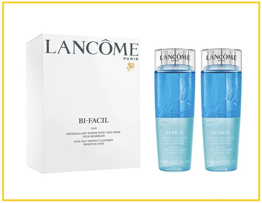LANCOME 蘭蔻清瀅柔膚眼部卸妝水兩件套裝 BI-FACIL DUO SET 200ML X2